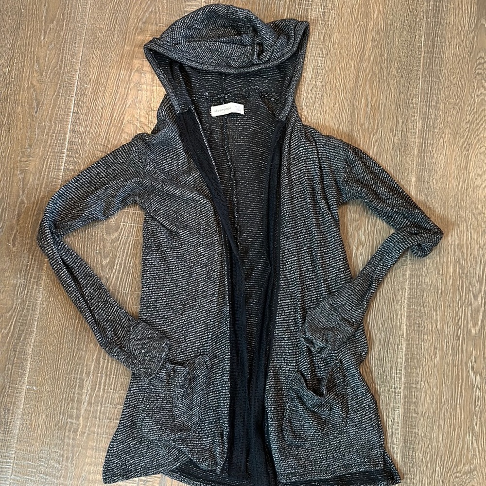 Girls Abercrombie light weight cardigan hoodie